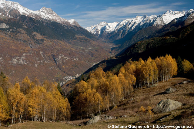  Bregaglia autunnale da Pesceda - click to next image