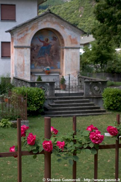  Rose e cappella dell'Assunta alla selva - click to next image