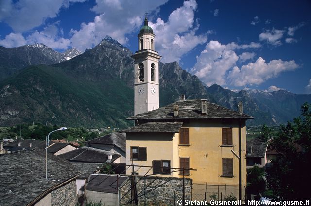  Campanile di Gordona e pizzo di Prata - click to next image